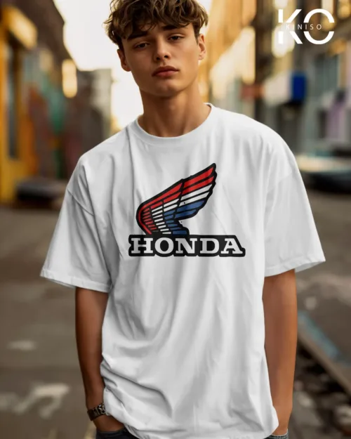 Honda car engine with logo White 1